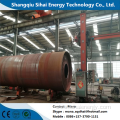 Used rubber extraction to fuel oil cracking machine